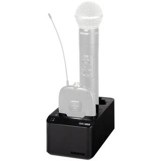 Shure SBC203 dubbele SLXD acculader