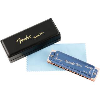 Fender Midnight Blues Harmonica C mondharmonica met opbergdoosje