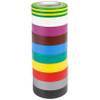 Adam Hall 580813RNB10 isolatietape 0.13x15mm x10m set 10 kleuren