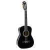 LaPaz 002 BK 1/2 klassieke gitaar zwart