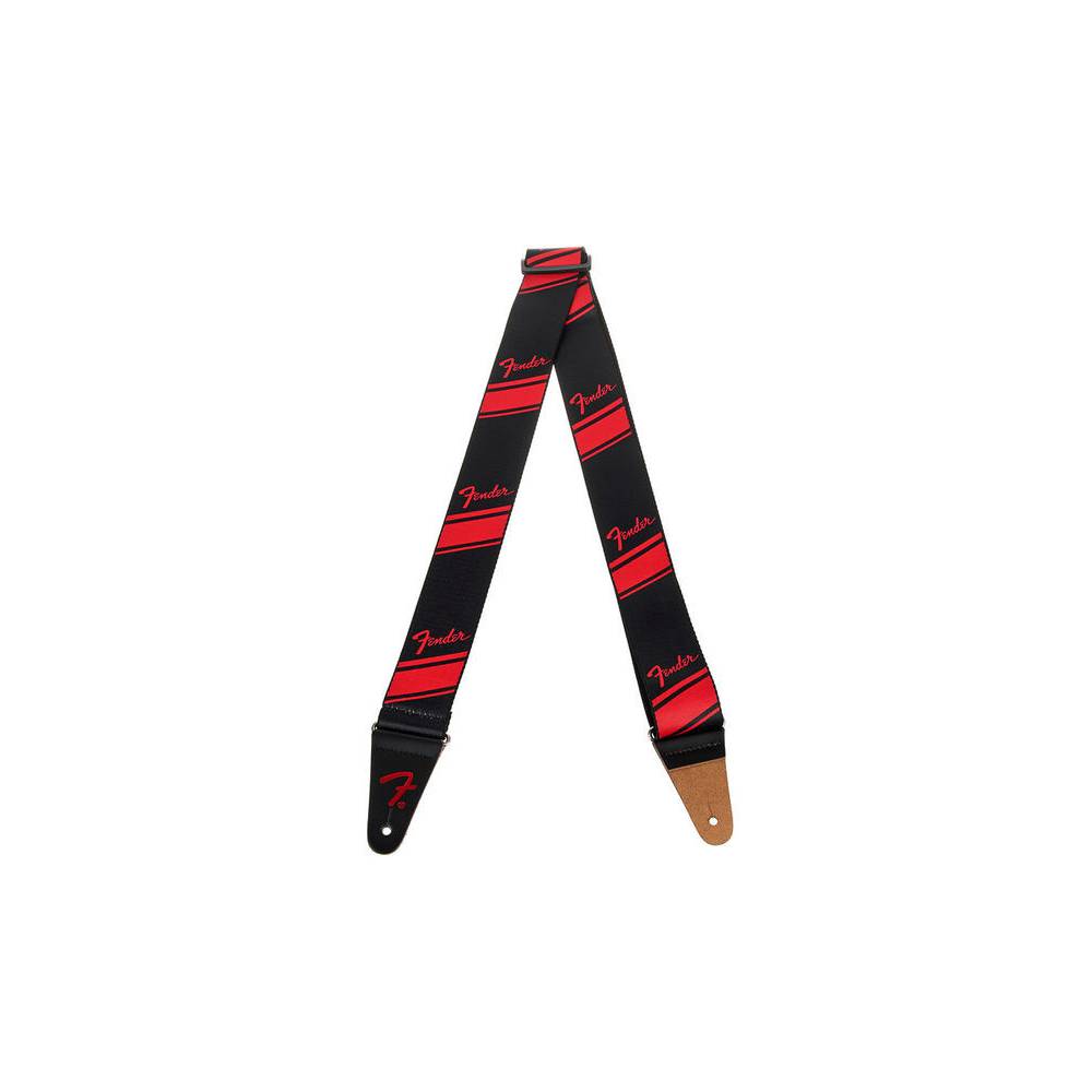 Fender Competition Stripe Strap Ruby gitaarband