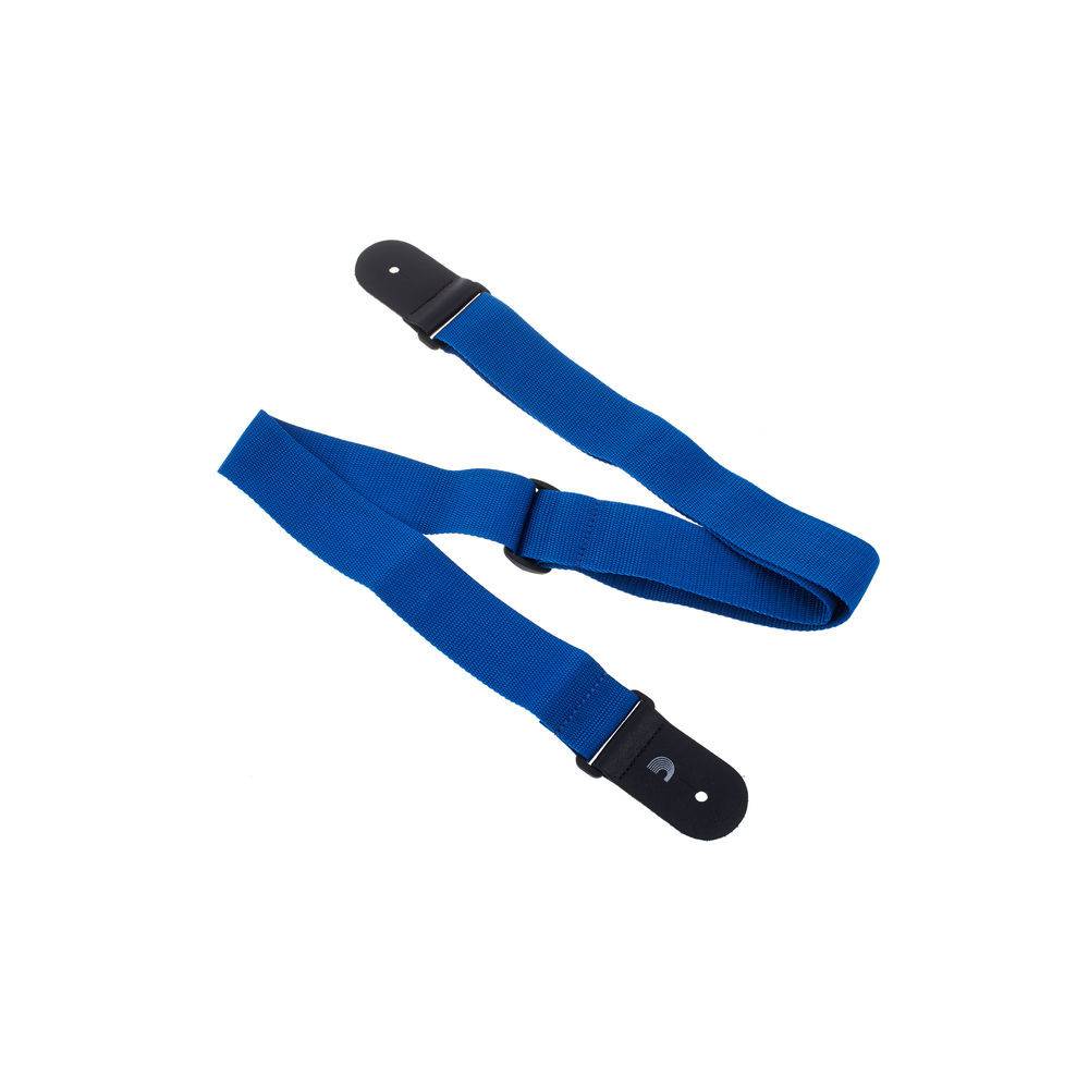 D'Addario PWS102 polypropyleen gitaarband blauw