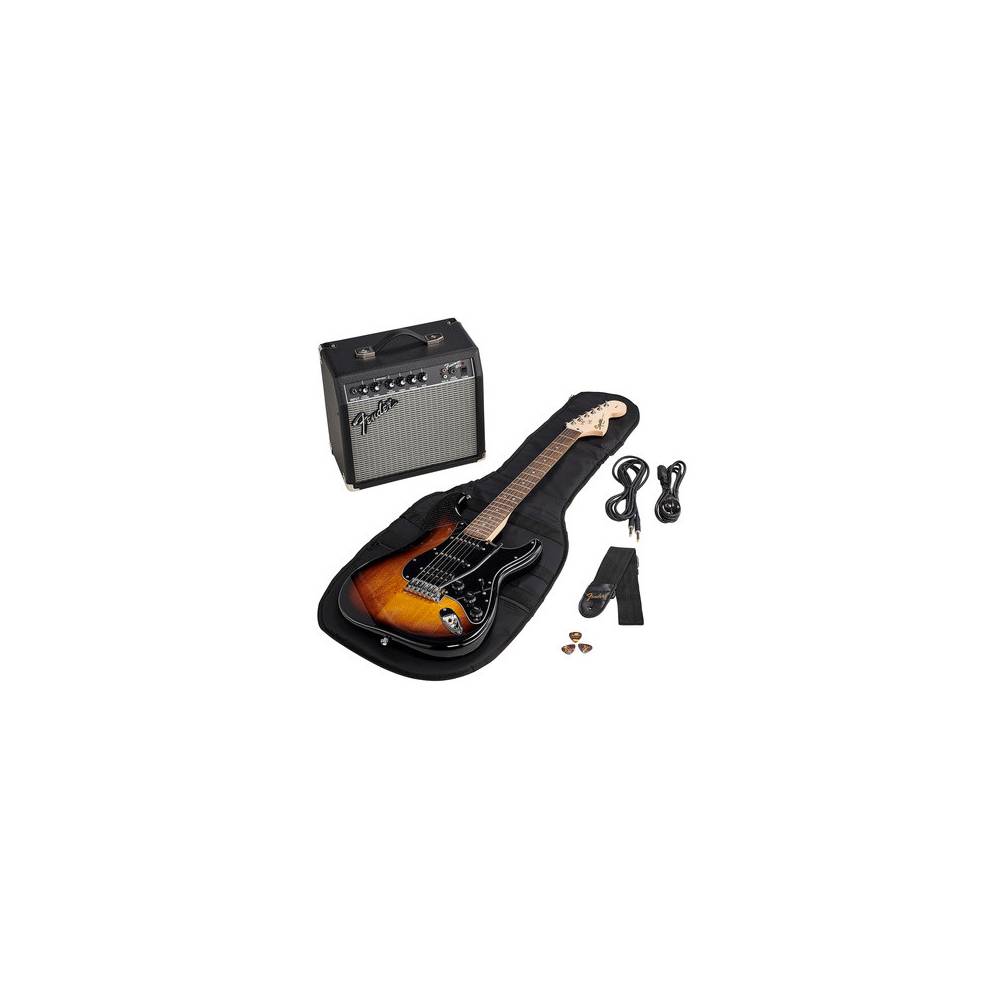 Squier Affinity Series Stratocaster HSS Pack Brown Sunburst