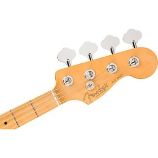 Fender American Professional II Jazz Bass Roasted Pine MN elektrische basgitaar met koffer