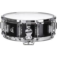 Rogers Drums USA Dyna-Sonic Beavertail Black Gloss Lacquer 14 x 5 inch snaredrum