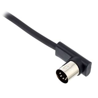 RockBoard Flat MIDI Cable haaks 60 cm