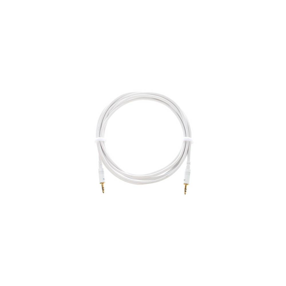 Cordial CFS3WW-SNOW Intro kabel 3.5 mm TRS jack - 3.5 mm TRS jack 3m wit