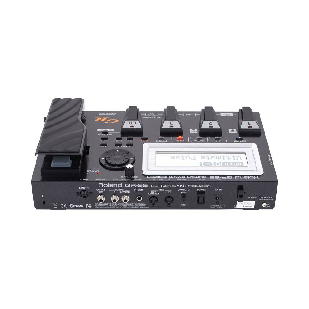 Roland GR-55S-BK gitaarsynthesizer zwart