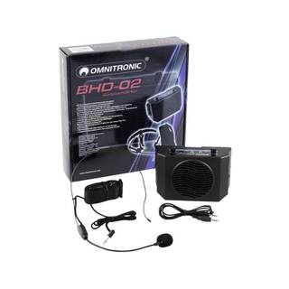 Omnitronic BHD-02 headset-microfoon met heupband-speaker