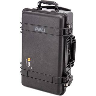 Peli 1510 BKF trolley zwart met schuim 501x279x193 mm