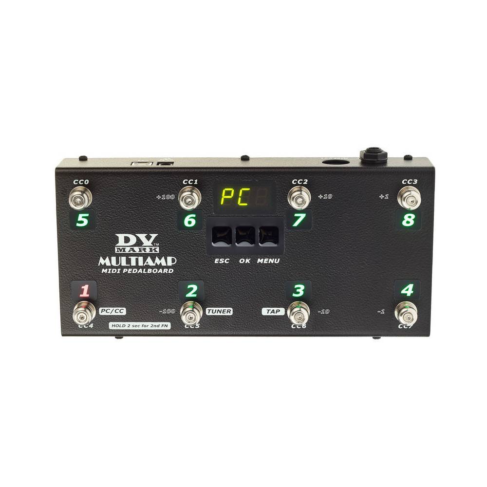 DV Mark MULTIAMP MIDI Pedalboard