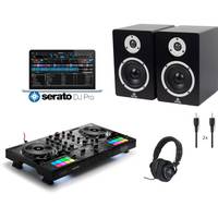 Hercules DJControl Inpulse 500 + Serato Pro (download) en Devine speakers & koptelefoon