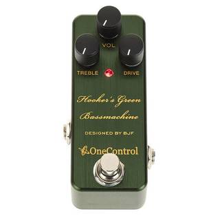 One Control Hooker's Green Bassmachine overdrive pedaal
