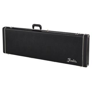 Fender G&G Deluxe Precision Bass Hardshell Case Black/Orange Plush koffer voor Precision bas