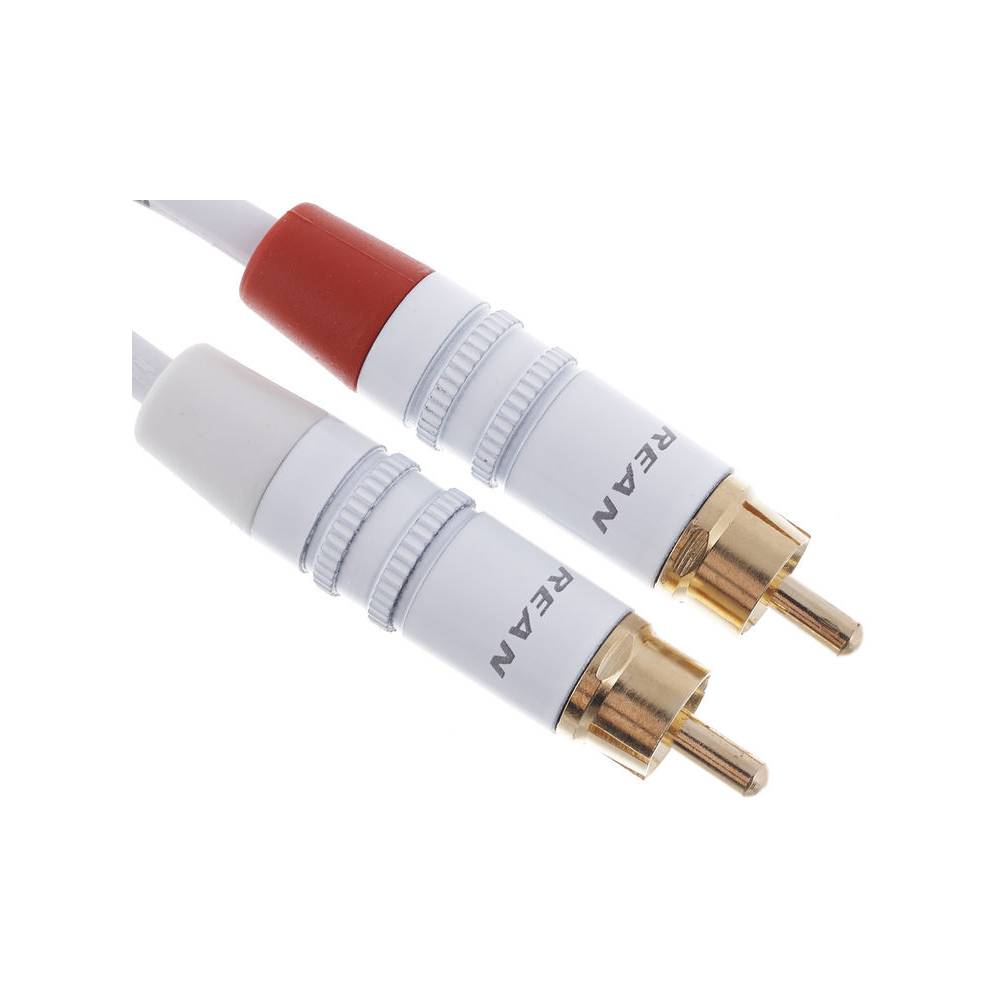 Cordial CFU6CC-SNOW Intro 2x RCA male - 2x RCA male 6m wit
