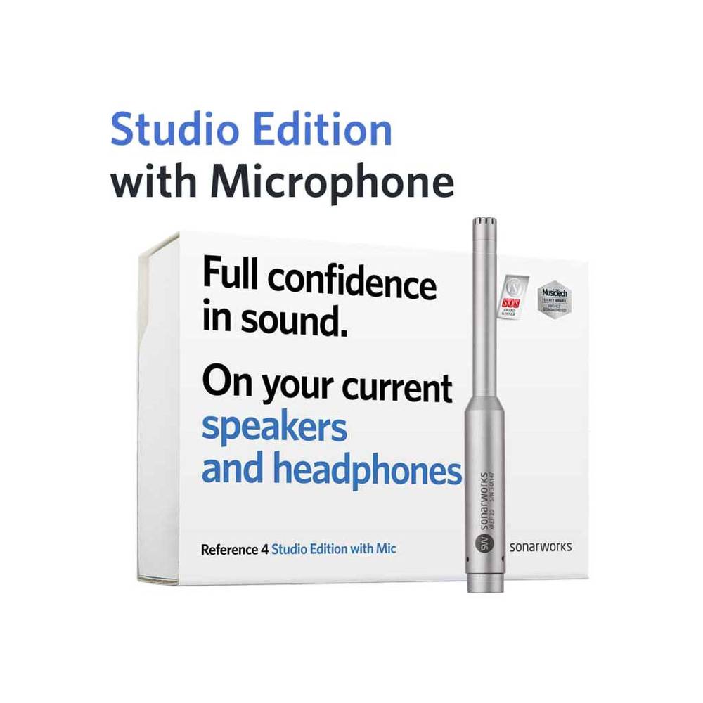 Sonarworks Reference 4 Studio Edition with mic