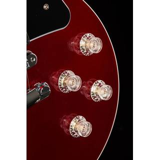 Gibson Modern Collection Les Paul Modern Sparkling Burgundy elektrische gitaar met koffer