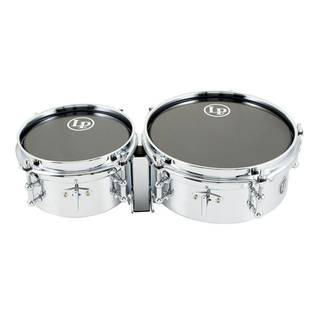 Latin Percussion LP845K Mini Timbales Chrome Plated Steel