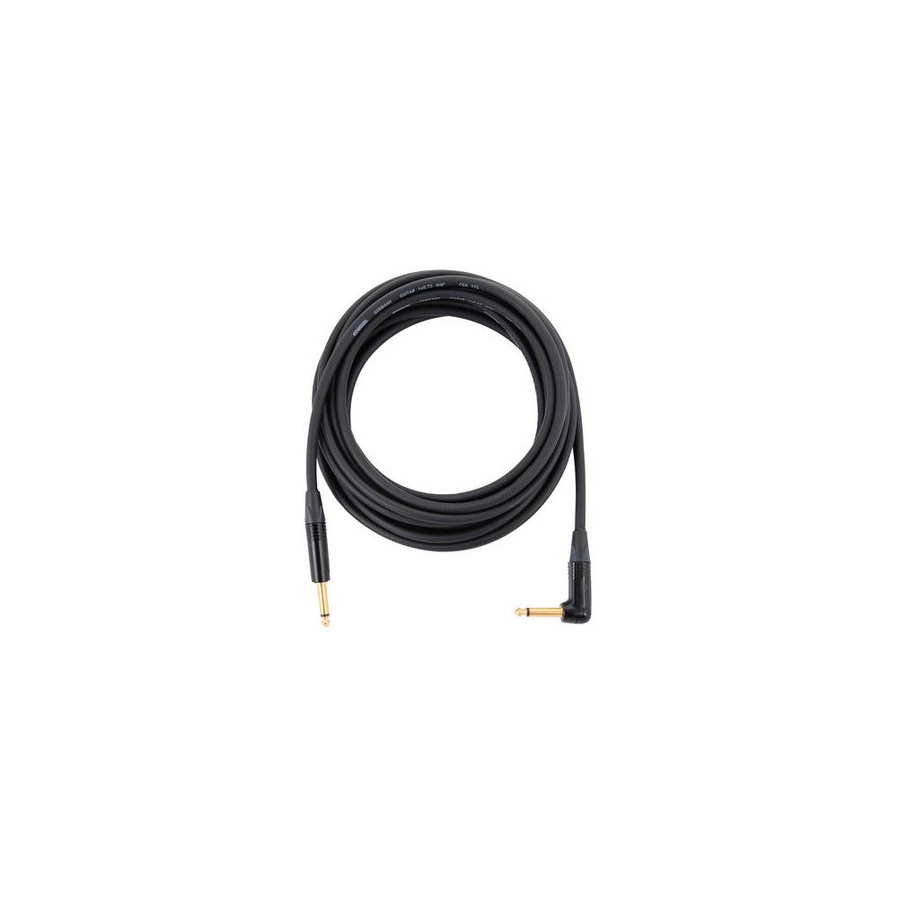 Cordial CSI6PR-175 ENCORE 6.3 TS jack haaks - 6.3 TS jack recht instrumentkabel 6m