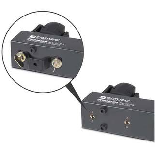 Cameo Hydrabeam 400RGBW 4 RGBW moving-heads op bar