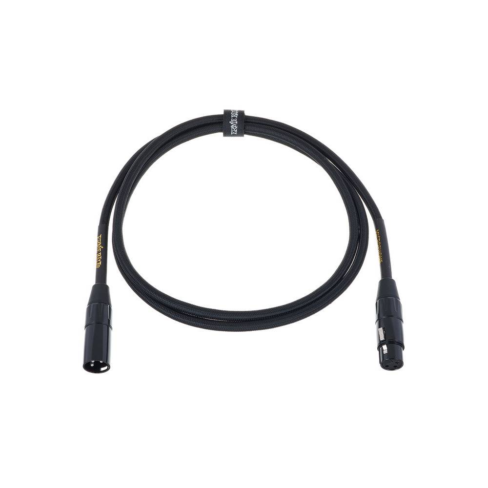Ernie Ball 6392 microfoonkabel XLR male-XLR female 6m zwart