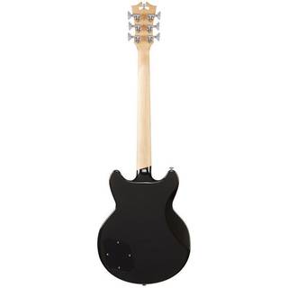 D'Angelico Premier Brighton Black Flake elektrische gitaar met gigbag