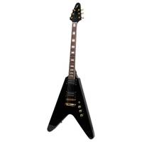 Fazley FFV618BK elektrische gitaar zwart