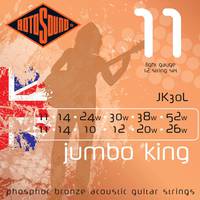 Rotosound JK30L Jumbo King akoestische gitaarsnaren .011-.052w
