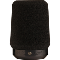 Shure A2WS-BLK microfoon windscherm zwart met bevestigingssysteem