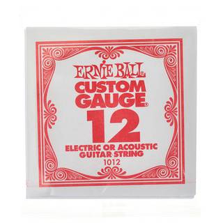 Ernie Ball 1012 Plain Steel .012 losse gitaarsnaar