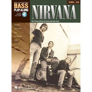 Hal Leonard Bass Play Along Volume 25 Nirvana