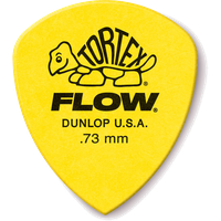 Dunlop Tortex Flow Pick 0.73mm plectrumset (12 stuks)