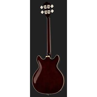 Guild Newark St. Collection Starfire I Bass Vintage Walnut semi-akoestische basgitaar