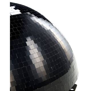 Eurolite gemotoriseerde halve spiegelbol 50 centimeter zwart
