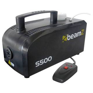 BeamZ S500 kunststof rookmachine inclusief rookvloeistof