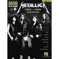 Hal Leonard Drum Play-Along Metallica 1983-1988 drumboek
