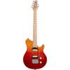 Sterling by Music Man Axis Quilted Maple AX3QM Spectrum Red elektrische gitaar