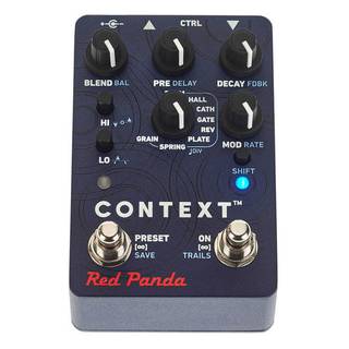 Red Panda Context 2 stereo reverb effectpedaal