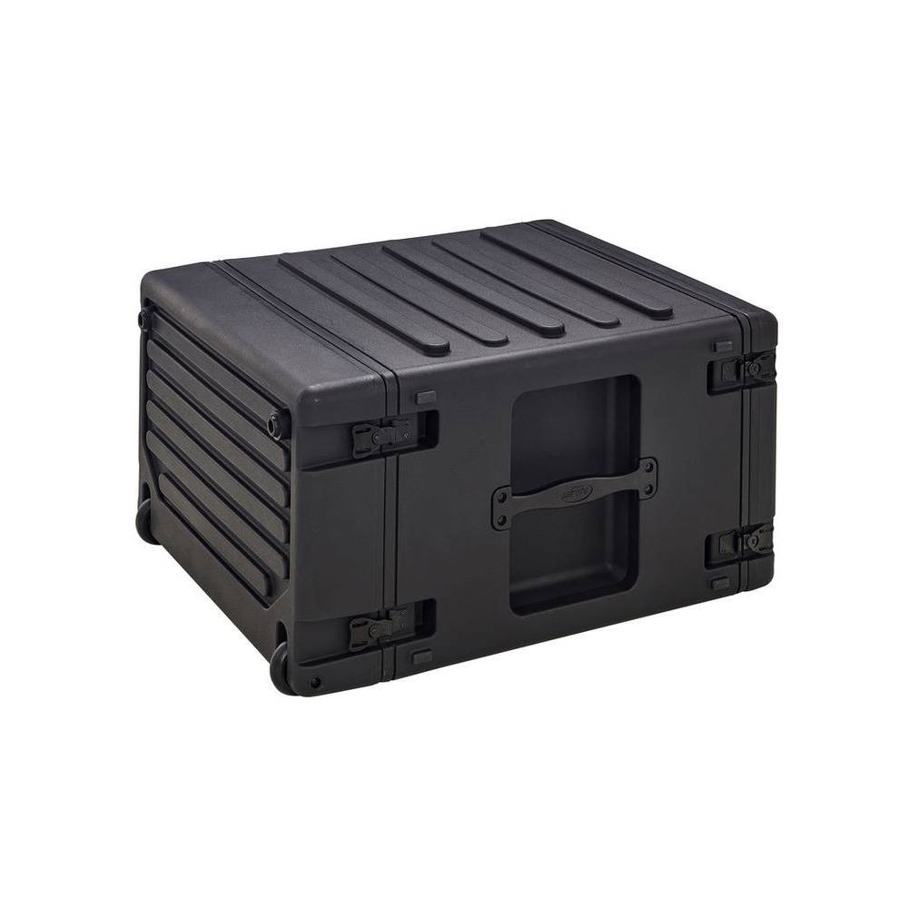 SKB 1SKB-R6UW 6U Rolling Roto Rack 19 inch flightcase trolley 6U