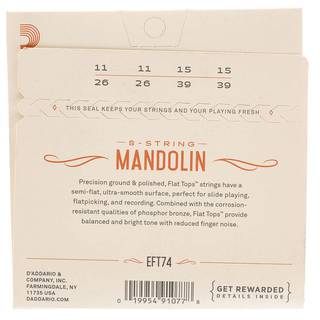 D'Addario EFT74 snarenset voor mandoline