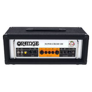 Orange SC100H Super Crush 100 Watt Head Black gitaarversterker top