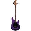Sterling by Music Man StingRay Ray34 Purple Sparkle elektrische basgitaar met deluxe gigbag