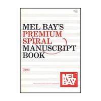 Mel Bay Premium Spiral Manuscript muziekpapier 12 balks