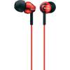 Sony MDREX110LPR in-ear headphones rood