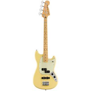 Fender Mustang Bass PJ Buttercream MN Limited Edition elektrische basgitaar