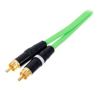 Cordial DJ-RCA3G CEON 2x RCA kabel 3 meter, groen