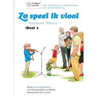 Carmen Eberz Zo Speel Ik Viool - Deel 1 lesboek