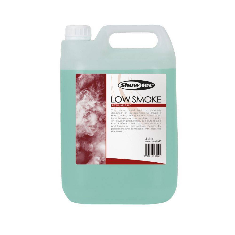 Showtec Fog Smoke Fluid rookvloeistof Low 5L