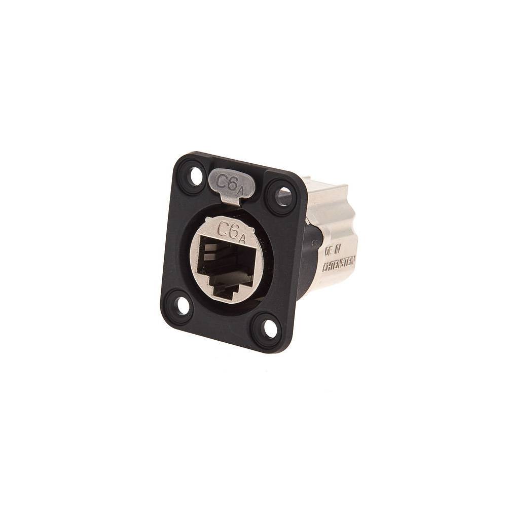 Neutrik NE8FDX-P6-W CAT6a Ethercon chassisdeel doorvoer