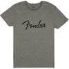 Fender Spaghetti Logo Men's Tee Grey T-shirt S